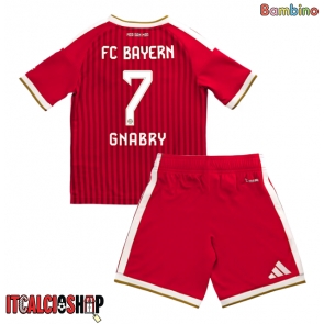 Bayern Munich Serge Gnabry #7 Prima Maglia Bambino 2026-27 Manica Corta (+ Pantaloni corti)